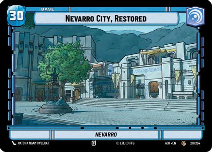 Nevarro City, Restored // Shield (20/264 // T03) - Ashes of the Empire