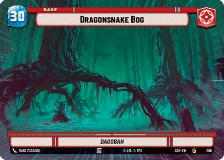 Dragonsnake Bog // Shield (Hyperspace) (288 // T06) - Ashes of the Empire