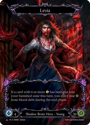 Levia (Marvel) (IAR002) - Usurp the Shadow Throne Cold Foil