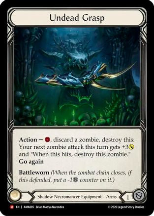 Undead Grasp (AMA005) - Armory Deck: Malice Rainbow Foil