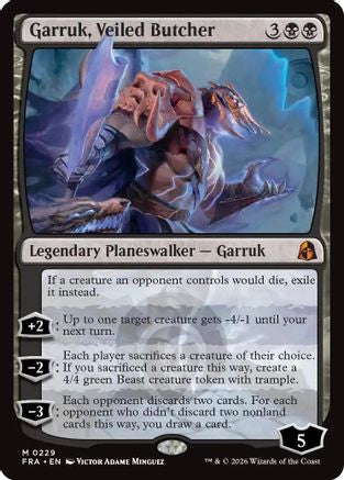 Garruk, Veiled Butcher (FRA-229) - Reality Fracture