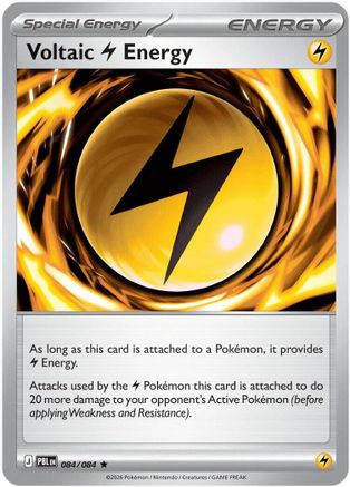 Voltaic Lightning Energy 084/084  Deck Exclusives - Rare