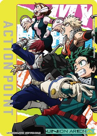 Action Point Card (AP01) (Special Promotion Pack 2026 Vol. 2) (My Hero Academia)) (UEPR/MHA-AP01) - Union Arena Promotion Cards Foil