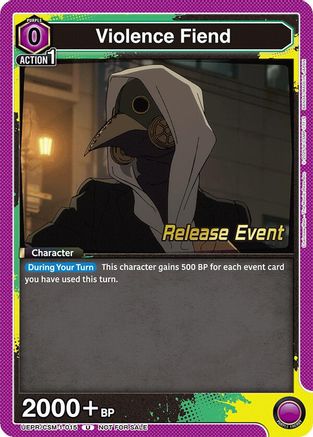 Violence Fiend (UE22BT/CSM-1-015) - UE22BT CHAINSAW MAN Release Event