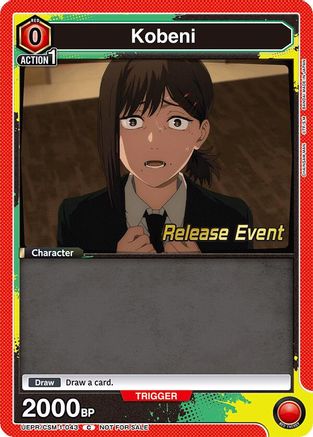 Kobeni (043) (UE22BT/CSM-1-043) - UE22BT CHAINSAW MAN Release Event