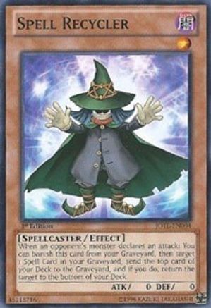 Spell Recycler (JOTL-EN004) - Judgment of the Light 1st Edition