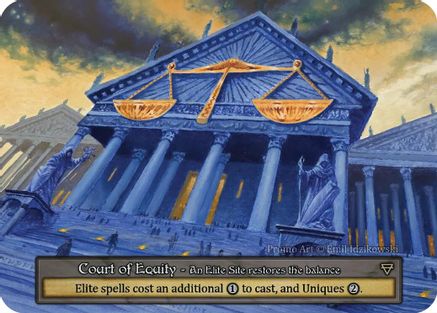 Court of Equity (Foil)  - Dust Reward Promos Foil