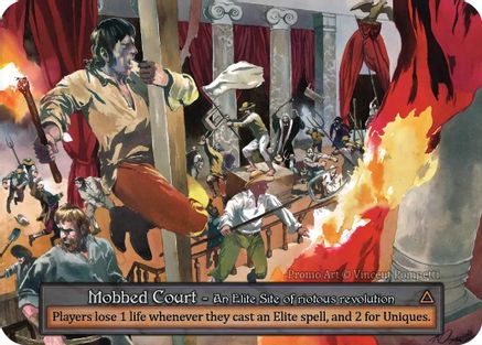 Mobbed Court (Foil)  - Dust Reward Promos Foil