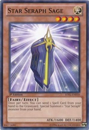 Star Seraph Sage (JOTL-EN010) - Judgment of the Light 1st Edition
