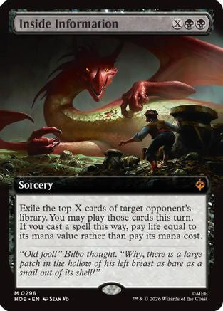 Inside Information (Extended Art) (HOB-296) - The Hobbit