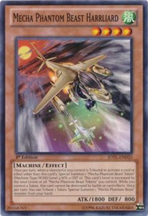 Mecha Phantom Beast Harrliard (JOTL-EN025) - Judgment of the Light Unlimited