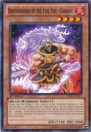 Brotherhood of the Fire Fist - Caribou (JOTL-EN027) - Judgment of the Light 1st Edition