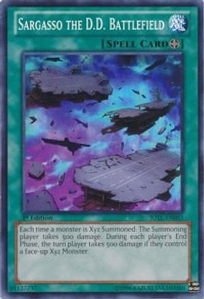 Sargasso the D.D. Battlefield (JOTL-EN061) - Judgment of the Light 1st Edition