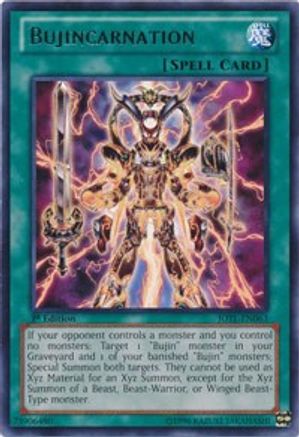 Bujincarnation (JOTL-EN063) - Judgment of the Light 1st Edition
