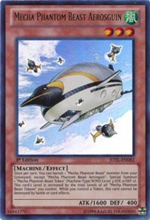 Mecha Phantom Beast Aerosguin (JOTL-EN082) - Judgment of the Light 1st Edition