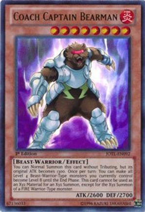 Coach Captain Bearman (JOTL-EN092) - Judgment of the Light Unlimited