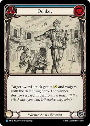 Donkey (Blue) (AOL020) - Armory Deck: Olympia, Prized Fighter