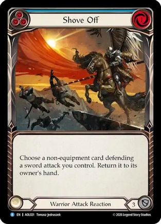 Shove Off (Blue) (AOL021) - Armory Deck: Olympia, Prized Fighter