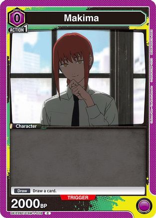 Makima (018) (Box Topper Foil) (UE22BT/CSM-1-018) - UE22BT CHAINSAW MAN Foil