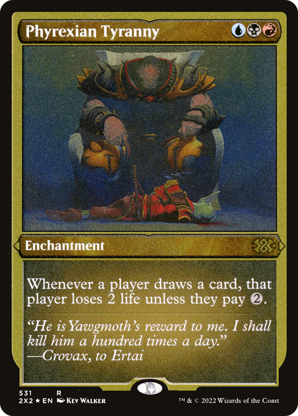 Phyrexian Tyranny (Foil Etched) [Double Masters 2022]