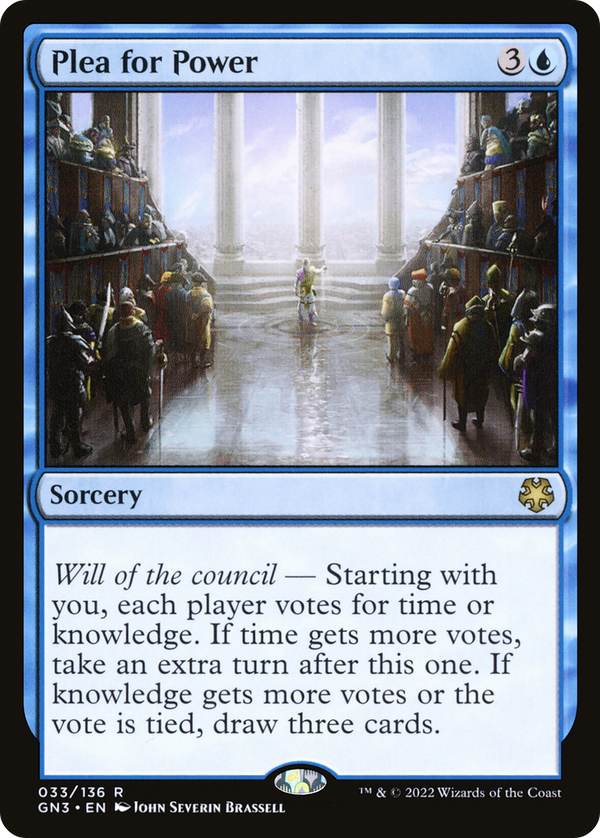 Plea for Power [Game Night: Free-for-All]