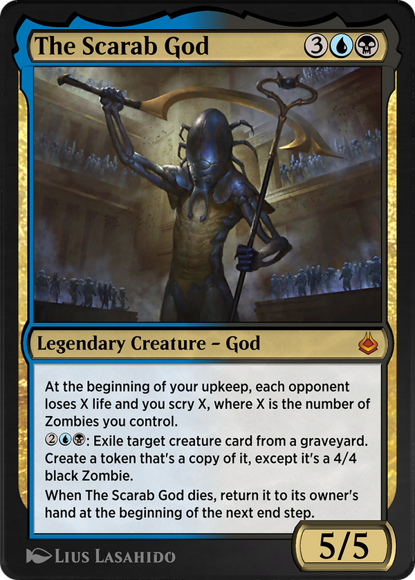 The Scarab God (AKR-259) - Amonkhet Remastered