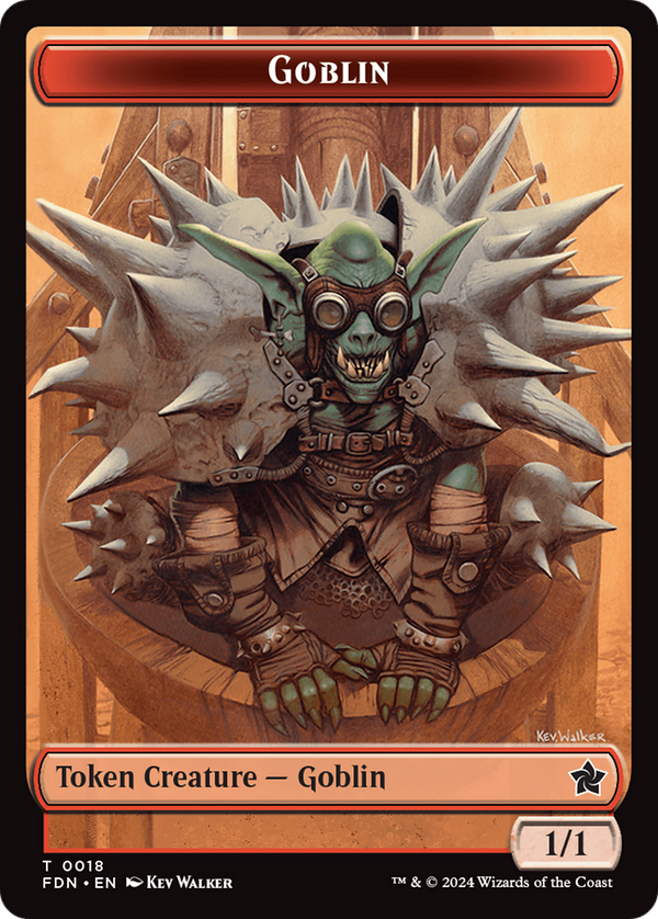 Goblin (TFDN-018) - Foundations Tokens