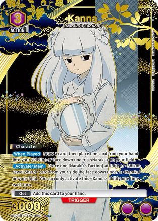 Kanna (022) (SR*) (UE23BT/IYS-1-022) - UE23BT Inuyasha Foil