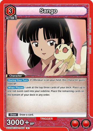 Sango (058) (UE23BT/IYS-1-058) - UE23BT Inuyasha Foil