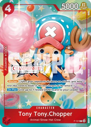 Tony Tony.Chopper (CS 26-27 Celebration Pack) (P-101) - One Piece Promotion Cards Foil