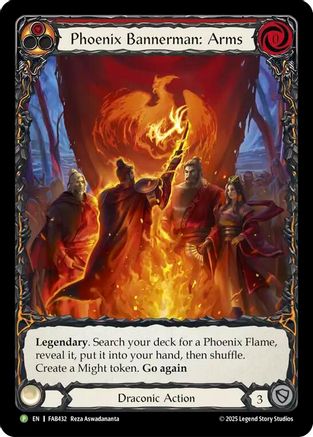 Phoenix Bannerman: Arms - FAB432 (FAB432) - Flesh and Blood: Promo Cards Cold Foil