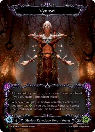 Vynnset (Marvel) - JDG085 (JDG085) - Flesh and Blood: Promo Cards Cold Foil