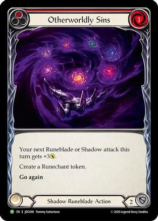 Otherworldly Sins - JDG090 (JDG090) - Flesh and Blood: Promo Cards Cold Foil