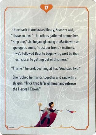 Reign of Jafar Lore Card (17 of 19)  - Reign of Jafar