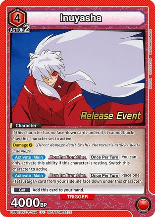 Inuyasha (044) (UEPR/IYS-1-044) - UE23BT Inuyasha Release Event Cards