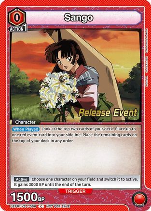 Sango (056) (UEPR/IYS-1-056) - UE23BT Inuyasha Release Event Cards