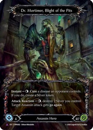Dr. Mortimer, Blight of the Pits (Marvel) (MPA002) - Mastery Pack Assassin Cold Foil