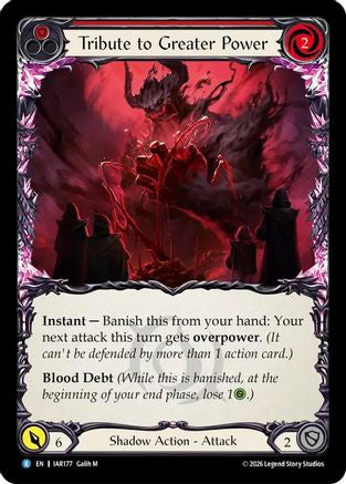 Tribute to Greater Power (IAR177) - Usurp the Shadow Throne