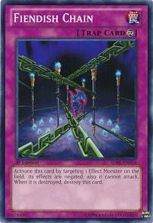 Fiendish Chain (SDBE-EN034) - Structure Deck: Saga of Blue-Eyes White Dragon Unlimited