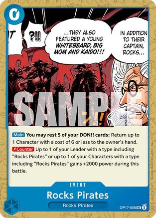 Rocks Pirates (OP17-056) - The World's Strongest Warriors