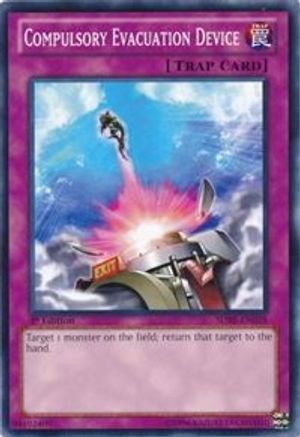 Compulsory Evacuation Device (SDBE-EN038) - Structure Deck: Saga of Blue-Eyes White Dragon Unlimited