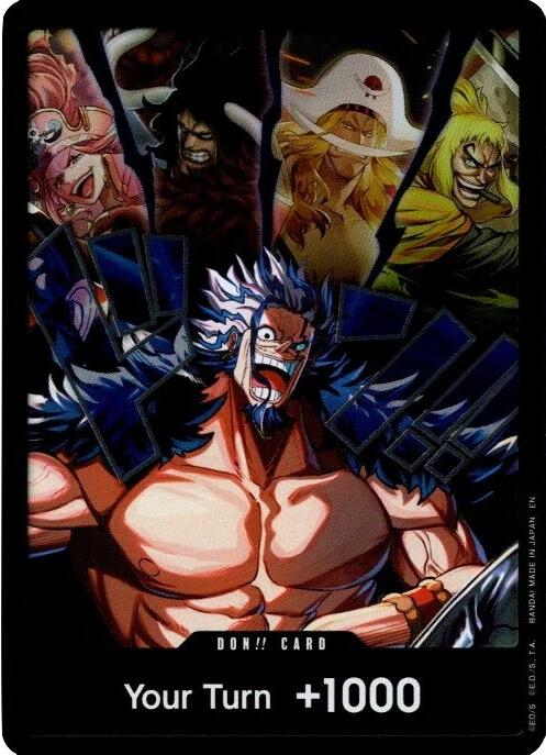 DON!! Card (Alternate Art) (Rocks) - The World's Strongest Warriors