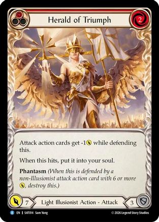 Herald of Triumph (Red) (SAT014) - Silver Age: Usurp the Shadow Throne