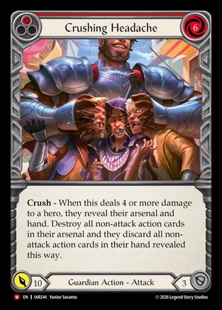 Crushing Headache (IAR244) - Usurp the Shadow Throne