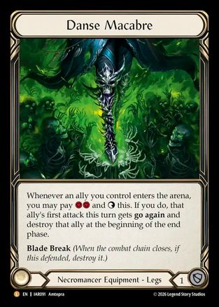 Danse Macabre (IAR091) - Usurp the Shadow Throne Rainbow Foil
