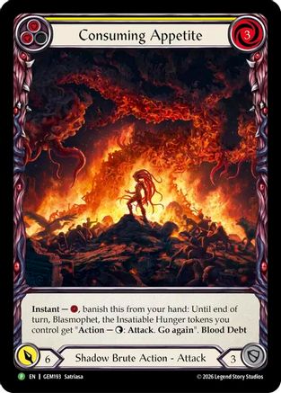 Consuming Appetite (GEM193) - GEM Pack 6
