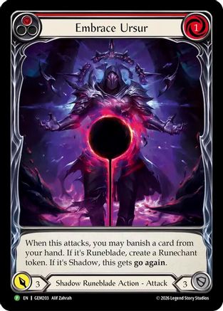 Embrace Ursur (GEM203) - GEM Pack 6
