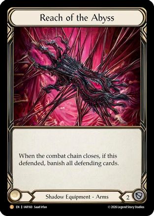 Reach of the Abyss (IAR160) - Usurp the Shadow Throne Rainbow Foil