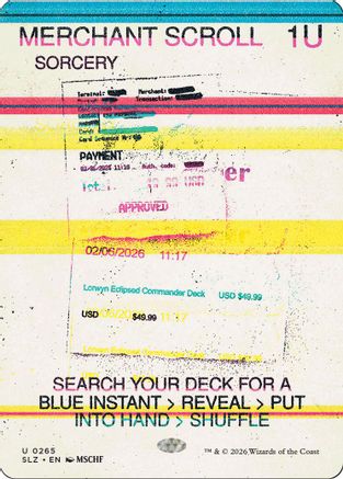Merchant Scroll (0265) (SLZ-265) - Secret Lair x MSCHF: The Zeta Set