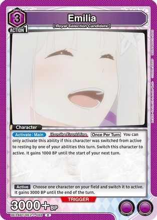 Emilia (088) (UE24BT/REZ-1-088) - UE24BT ReZERO Starting Life in Another World Foil